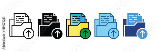 File Upload  Icon Element For Design
