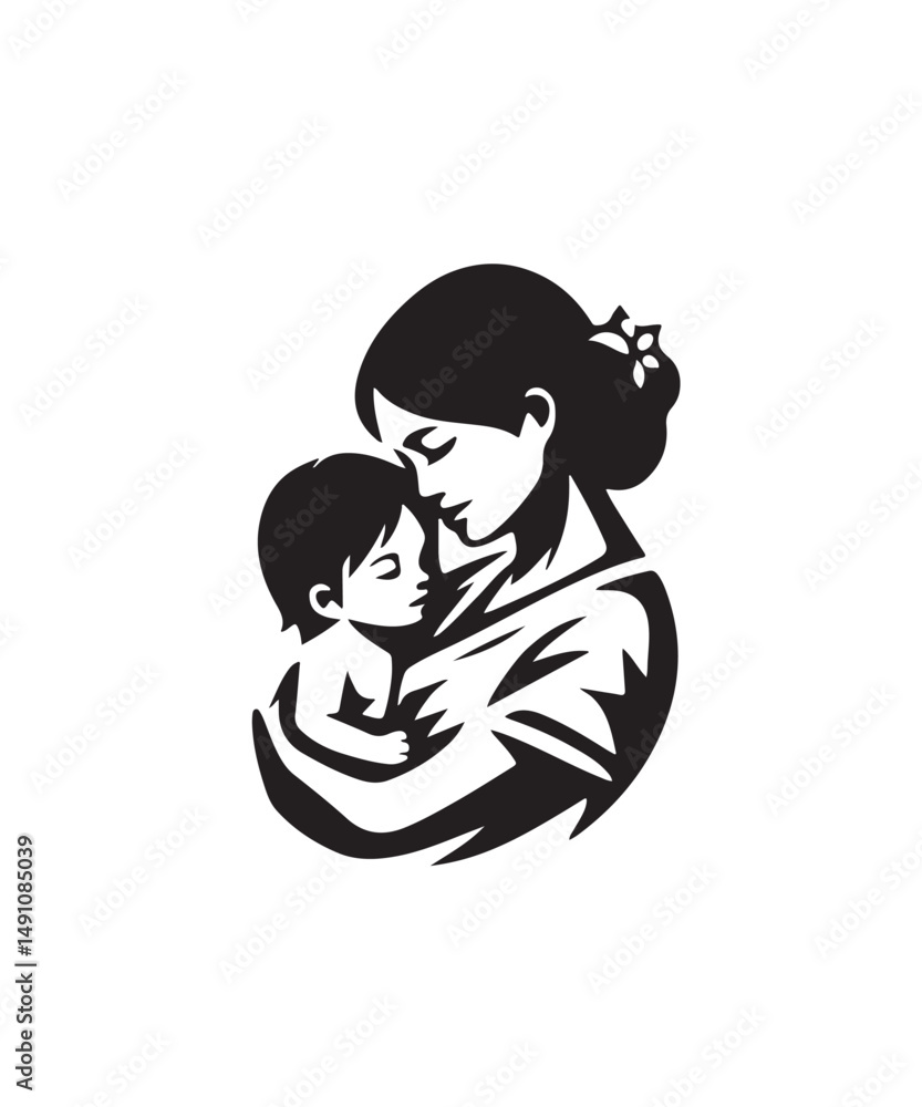 mom and son love art design mom and son love art design