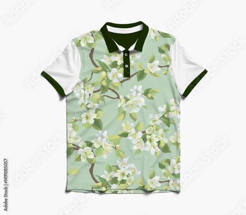 t shirt isolated on white