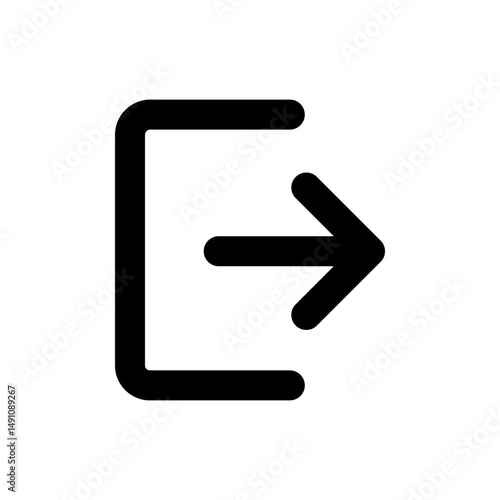 Logout / Exit Icon
