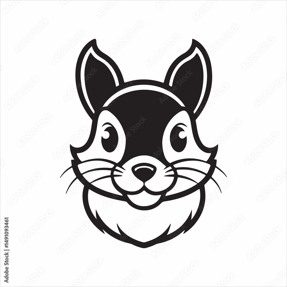 eastern gray squirrel vector silhouette eastern gray squirrel vector silhouette