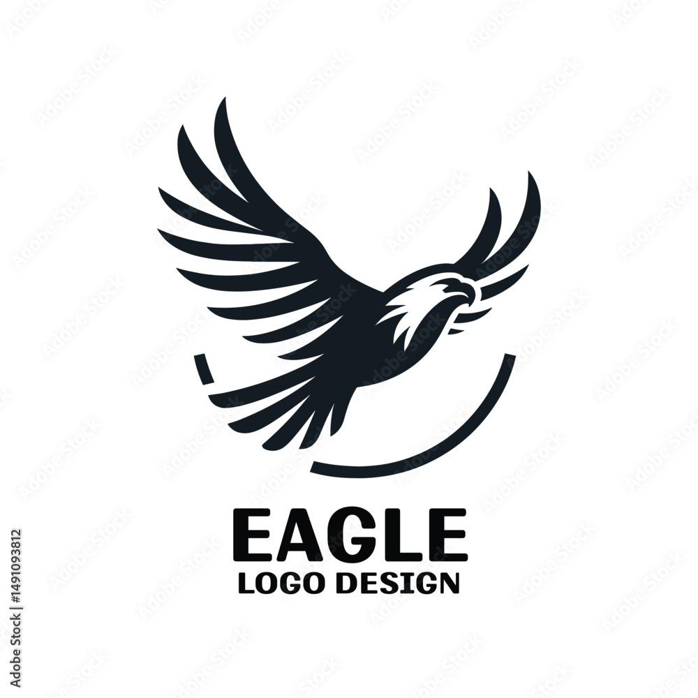 Obraz premium Eagle Vector Logo Design