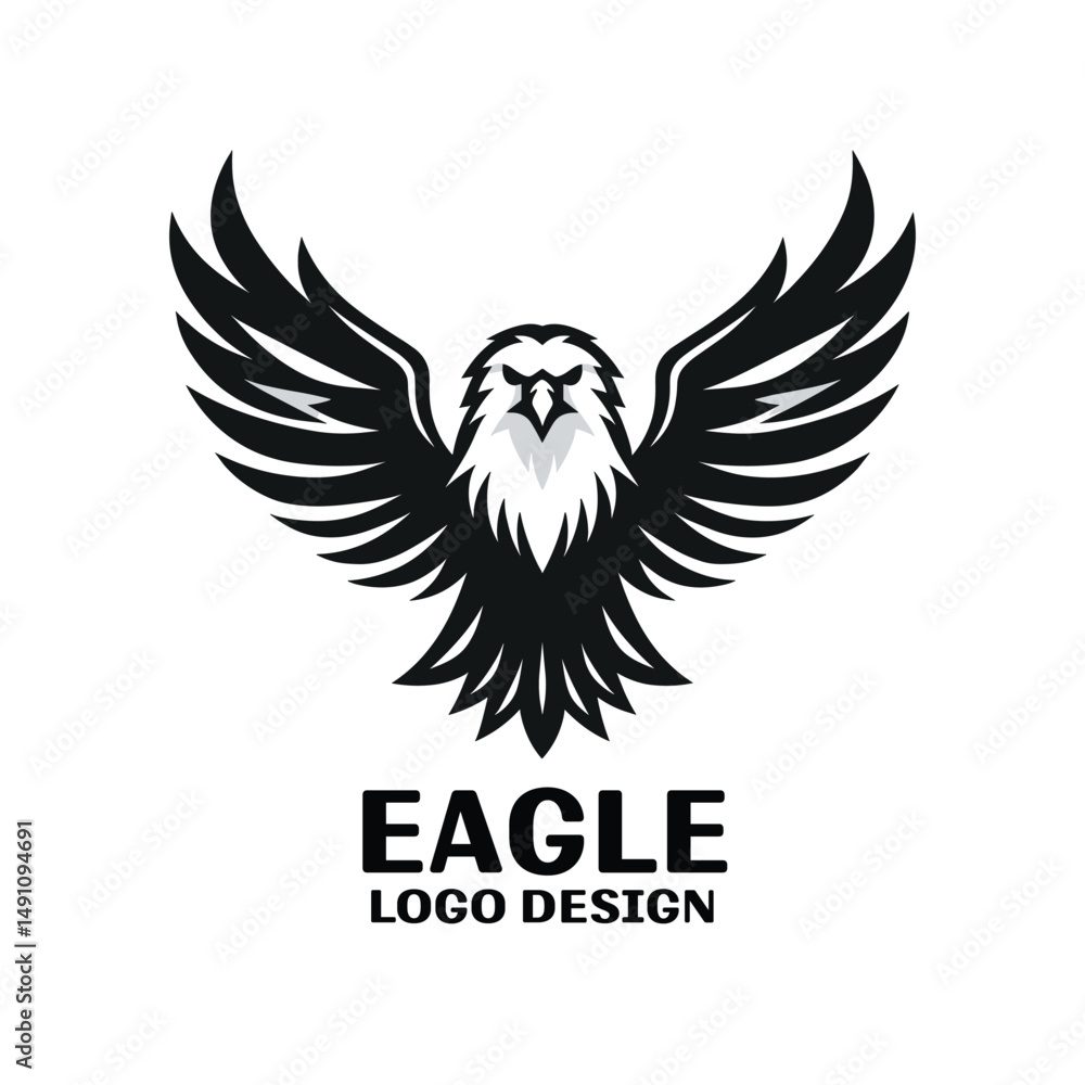 Fototapeta premium Eagle Vector Logo Design