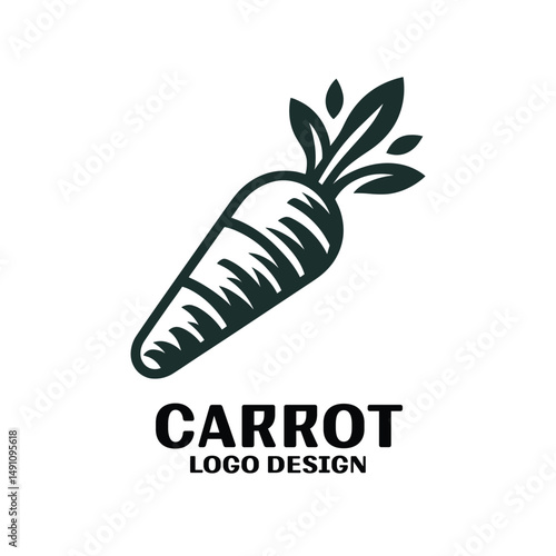 Carrot Vector Logo Design