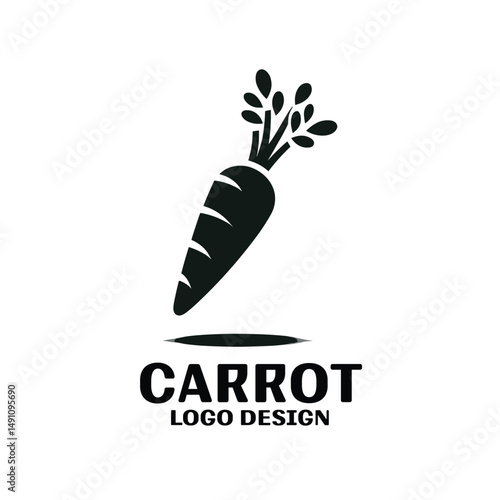 Carrot Vector Logo Design