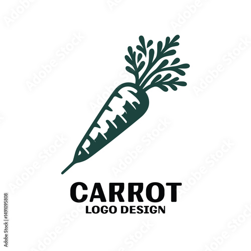 Carrot Vector Logo Design