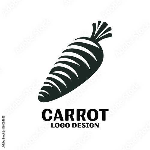 Carrot Vector Logo Design