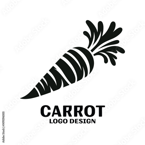 Carrot Vector Logo Design