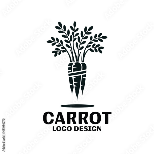 Carrot Vector Logo Design