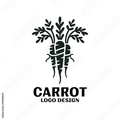 Carrot Vector Logo Design