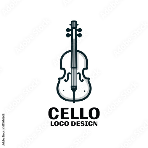  Cello Vector Logo Design