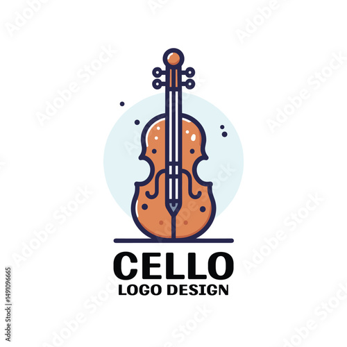  Cello Vector Logo Design