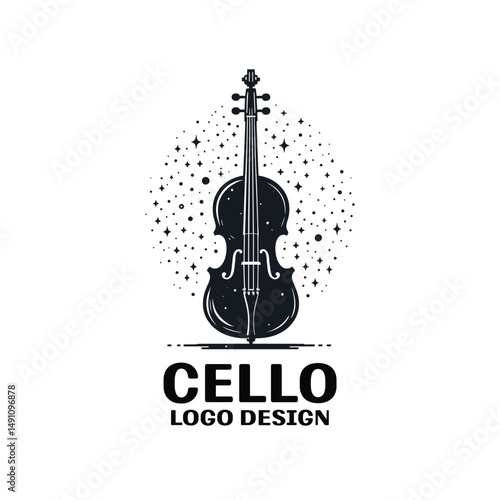  Cello Vector Logo Design