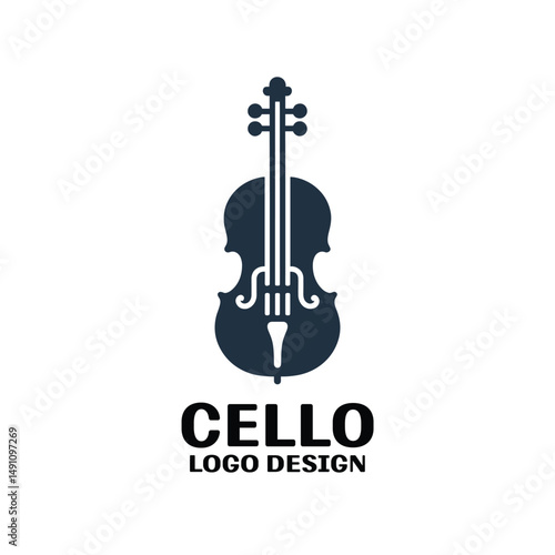  Cello Vector Logo Design