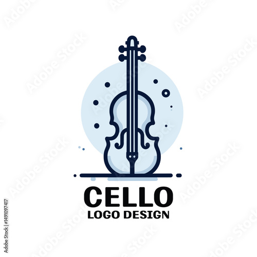  Cello Vector Logo Design