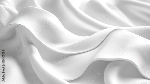 White fabric texture