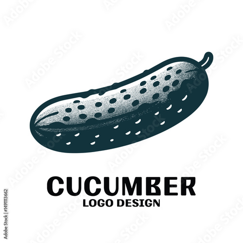 Cucumber Vector Logo Design