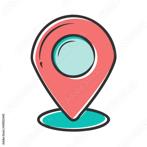 location pin icon, location pin vector illustration-simple illustration of location pin, perfect for location pin logos and icons Free Download location pin icon, location pin vector illustration-simple illustration of location pin, perfect for location pin logos and icons - GFXLoad
