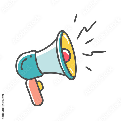 loud hailer icon, loud hailer vector illustration-simple illustration of loud hailer, perfect for loud hailer logos and icons