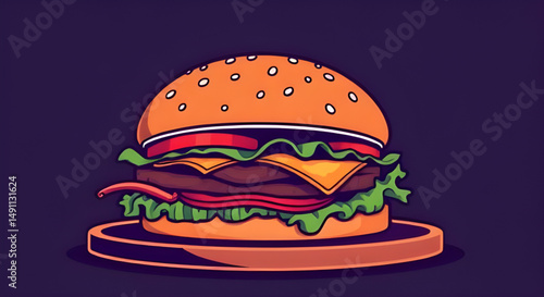 hamburger vector