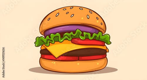 hamburger vector