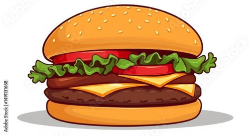 hamburger vector