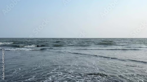 beatiful sea beach and sea waves 
