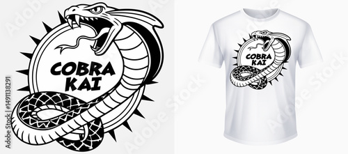 Scary Green Snake with Bloodshot Eyes and 'Any Antidote' Halloween T-Shirt Design. Angry Cobra Kai Neon Grunge Vector T-Shirt Design.