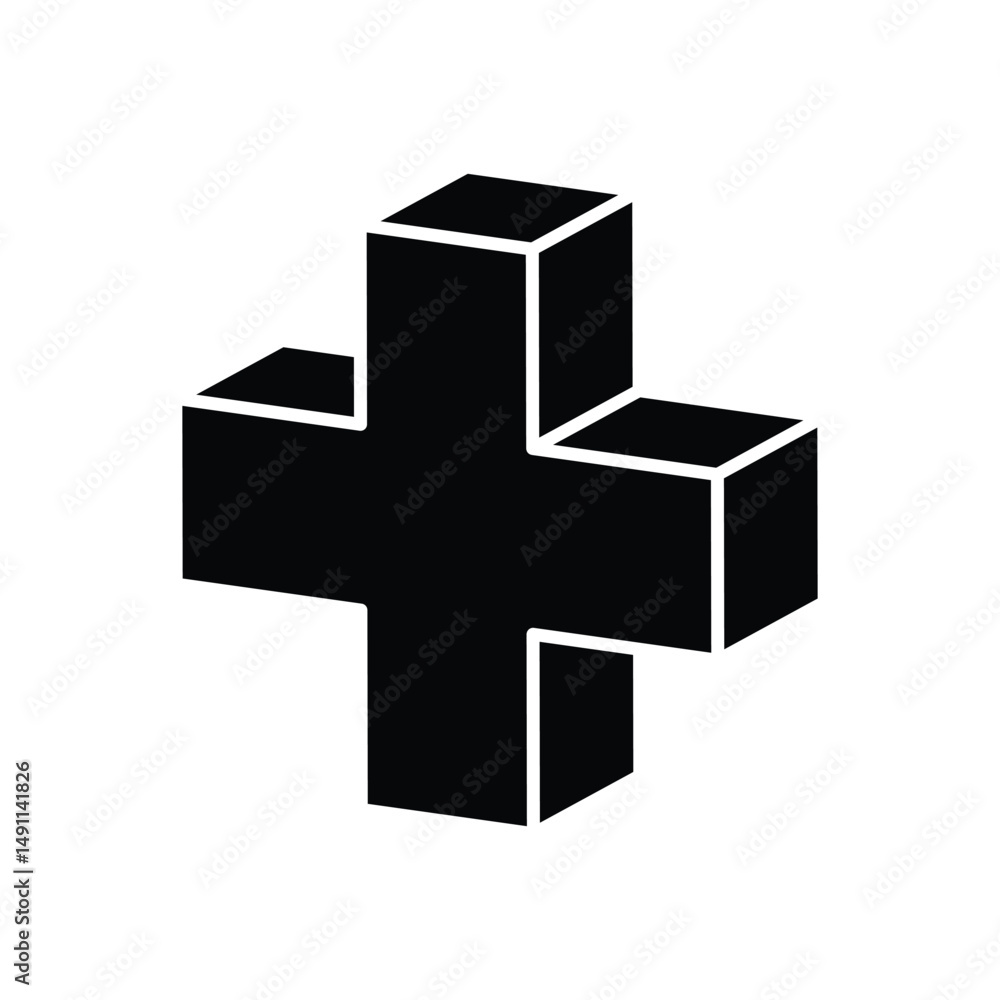 Obraz premium Medical Cross Vector icon