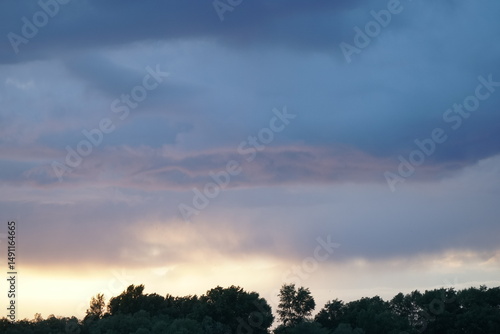 sunset, sky, water, sea, city