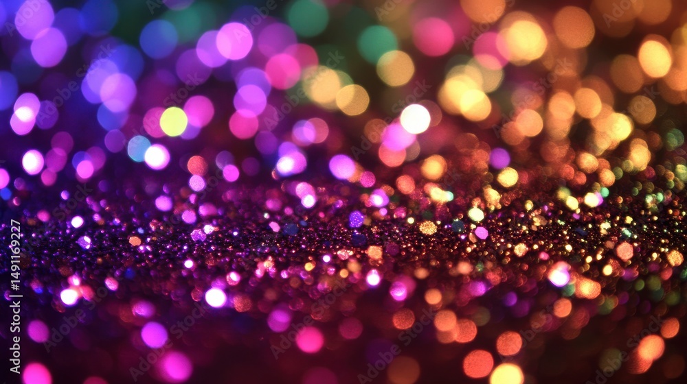 Colorful Bokeh Lights Creating a Magical and Sparkling Background Colorful Bokeh Lights Creating a Magical and Sparkling Background