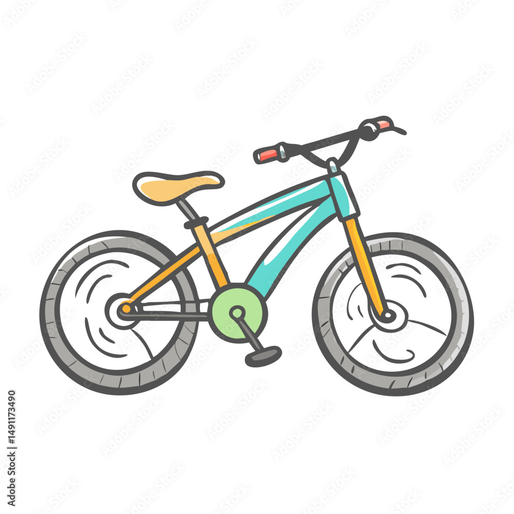 mountain bike icon, mountain bike vector illustration-simple illustration of mountain bike, perfect for mountain bike logos and icons mountain bike icon, mountain bike vector illustration-simple illustration of mountain bike, perfect for mountain bike logos and icons
