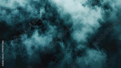 Wallpaper Mural Dark and Mysterious Background with Soft Smoke and Fog Effects Torontodigital.ca