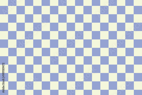 blue checkered background