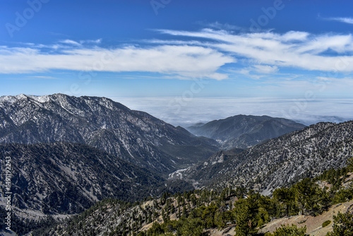 Mountain View in San Gabriel Mountain, California