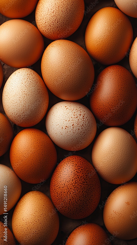 Fresh Eggs Background Fresh Eggs Background
