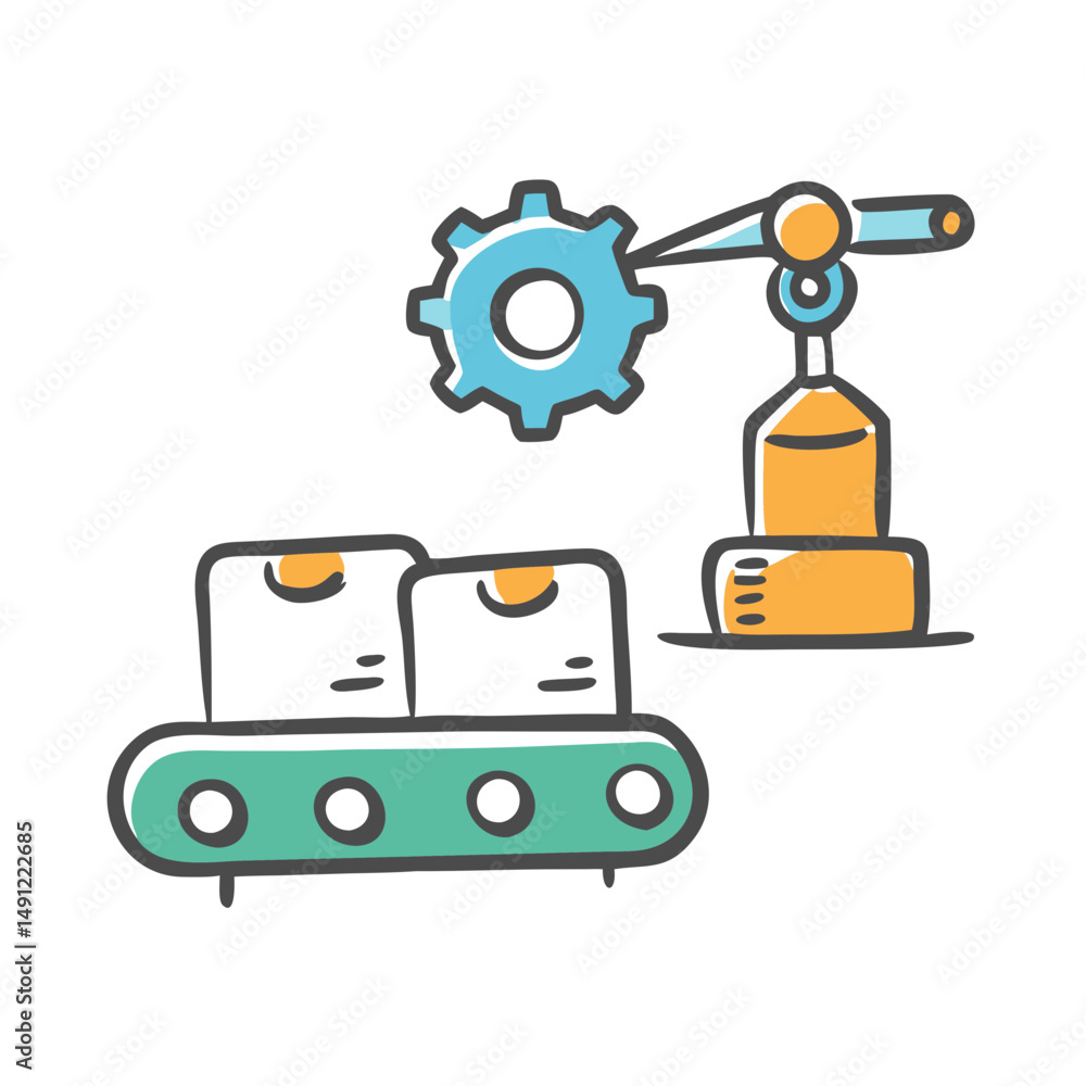 production icon, production vector illustration-simple illustration of production, perfect for production logos and icons production icon, production vector illustration-simple illustration of production, perfect for production logos and icons