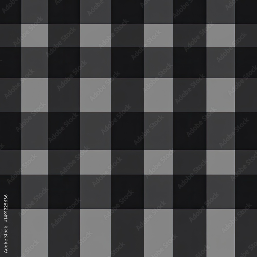 Black and gray checkered pattern Black and gray checkered pattern