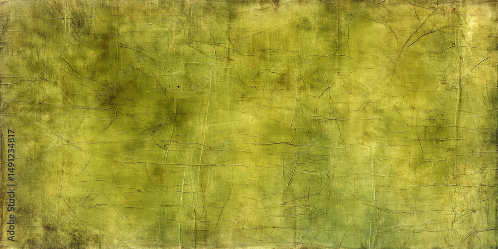 Obraz premium Olive-Green Aged Paper Smooth Finish
