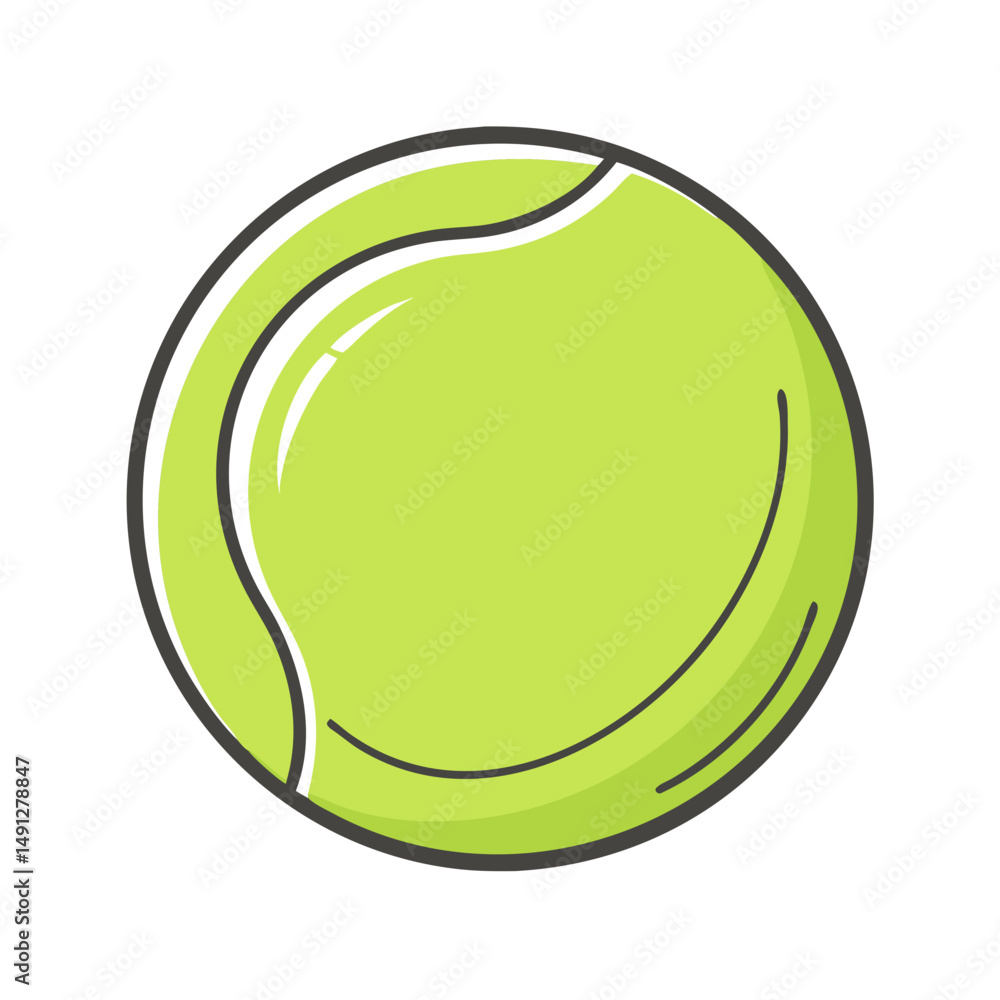 tennis ball icon, tennis ball vector illustration-simple illustration of tennis ball, perfect for tennis ball logos and icons tennis ball icon, tennis ball vector illustration-simple illustration of tennis ball, perfect for tennis ball logos and icons