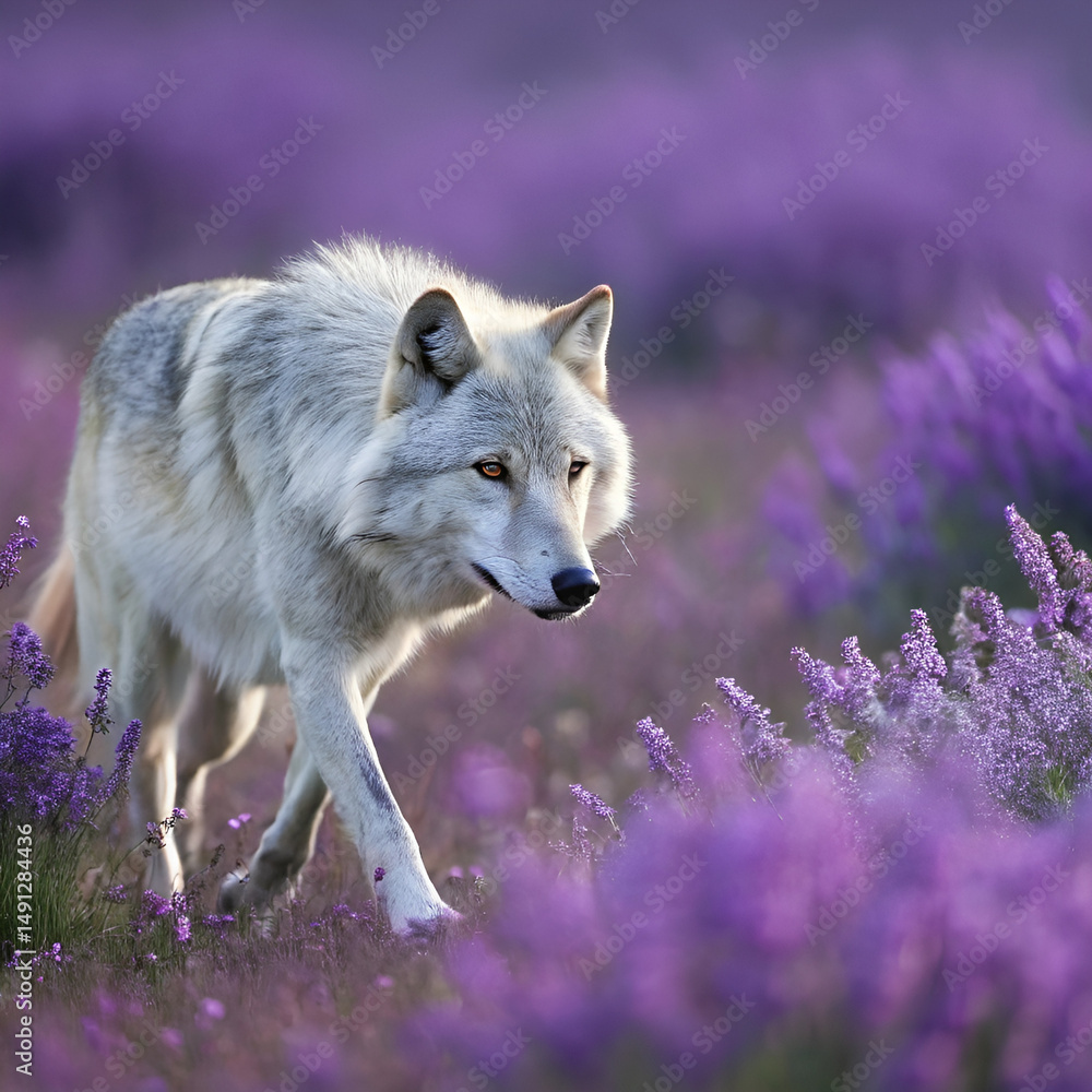 Obraz premium wolf in the wild