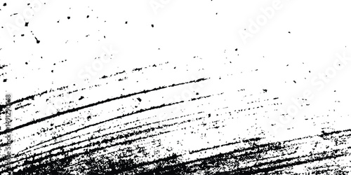  high contrast abstract texture white background featuring black brush strokes and white space texture overlay effect, perfect for adding a grungy and artistic touch.