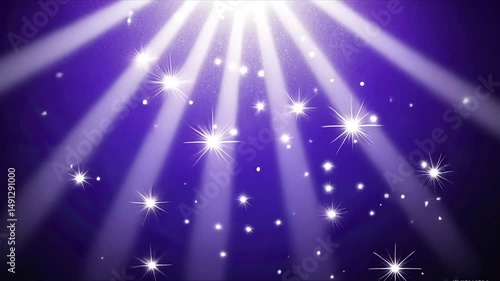 Sparkly, shining celestial pattern.
