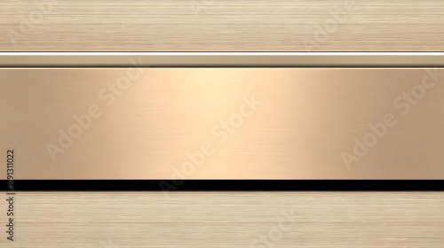 Elegant Brushed Gold Metal Texture Background Design