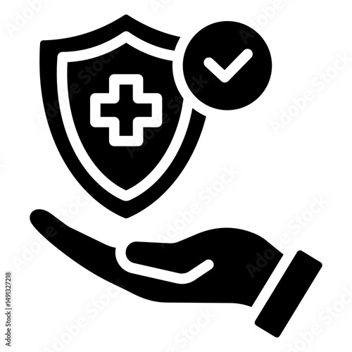 Safety Glyph Icon