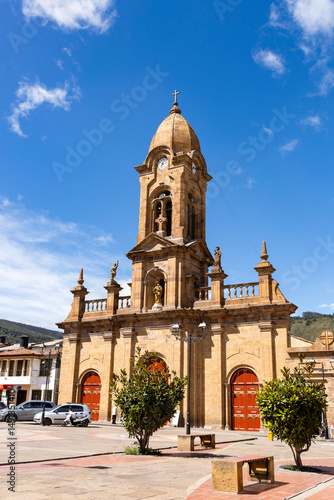 Nobsa  Boyaca - Colombia. May 10  2025. Saint Jeronimo of Nobsa Parish  Catholic Church