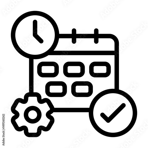 Meeting Schedule Icon