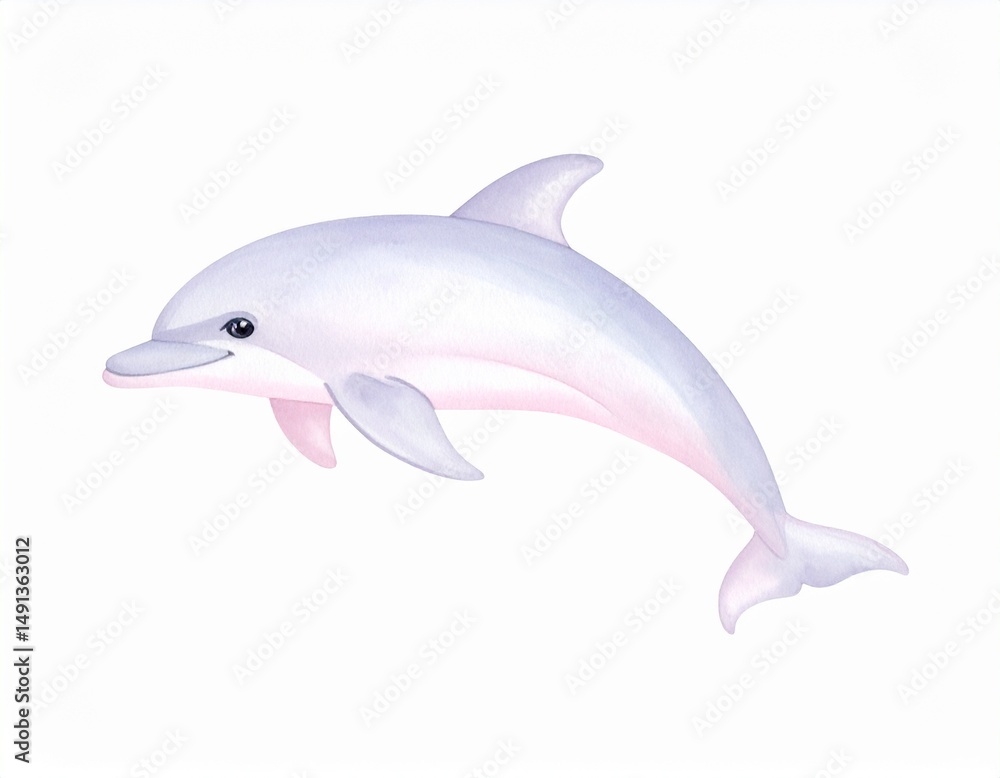 Fototapeta premium イルカのイラスト