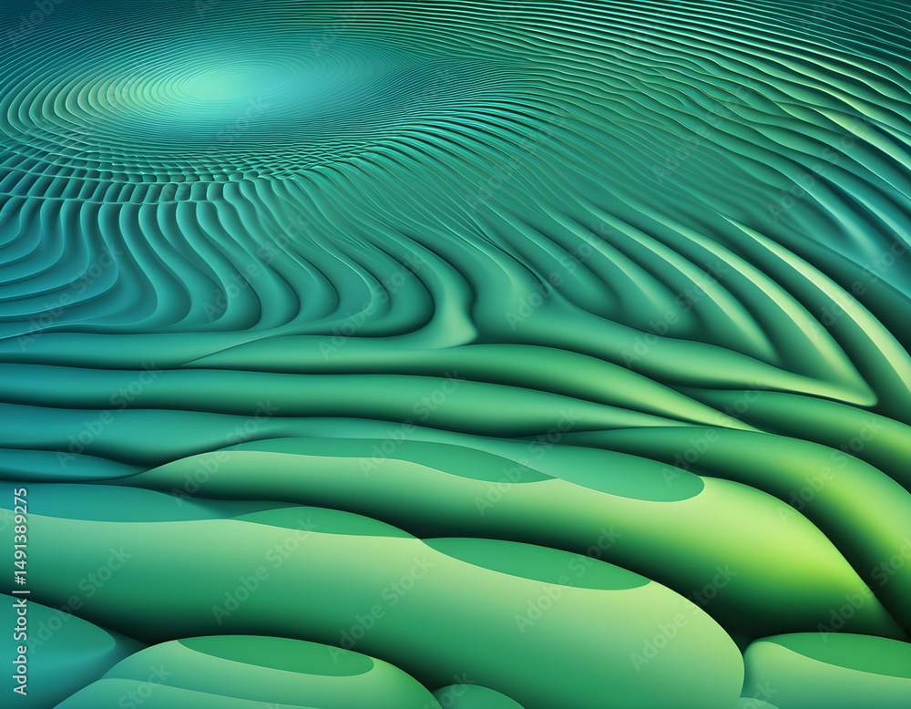 Circular Ripple Innovation: A Smooth Presentation Background Circular Ripple Innovation: A Smooth Presentation Background