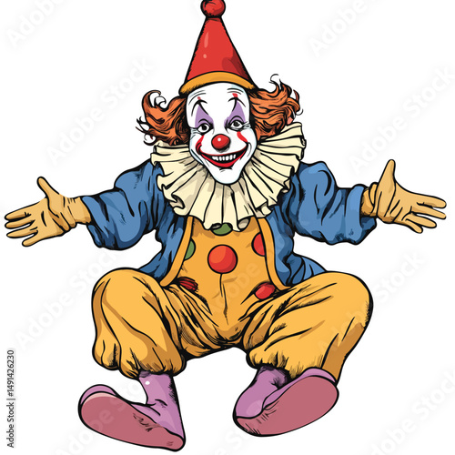 clown clip art